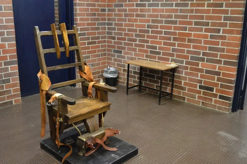 Güney Carolina Ceza İnfaz Kurumu tarafından sağlanan Mart 2019 tarihli elektrikli sandalye fotoğrafı.