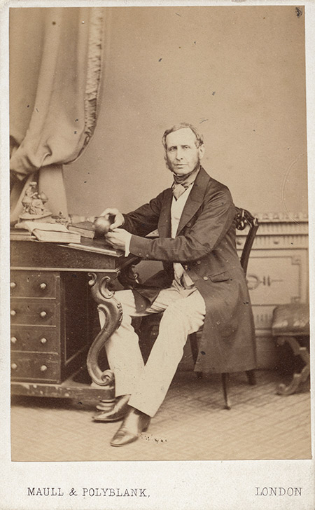 Robert FitzRoy, 1860'ların başında.