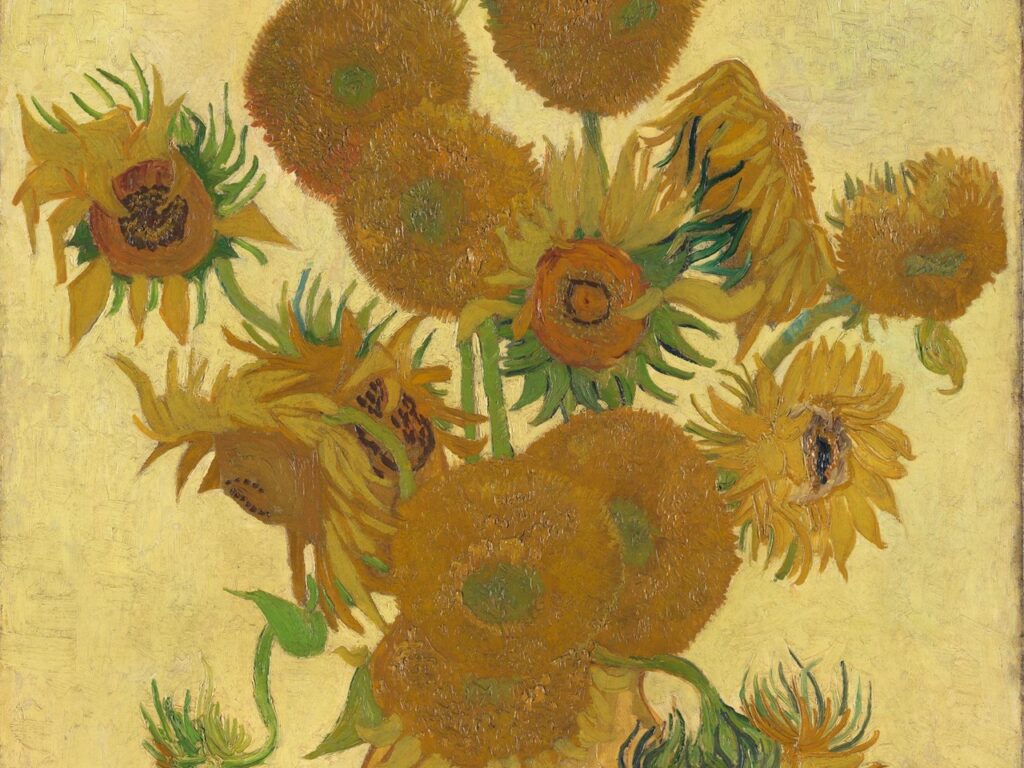 Van Gogh'un en ünlü ayçiçeği natürmortu