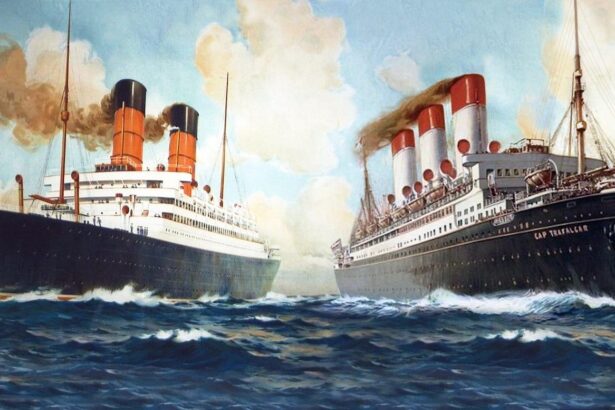 SS Yüzbaşı Trafalgar ve RMS Carmania.