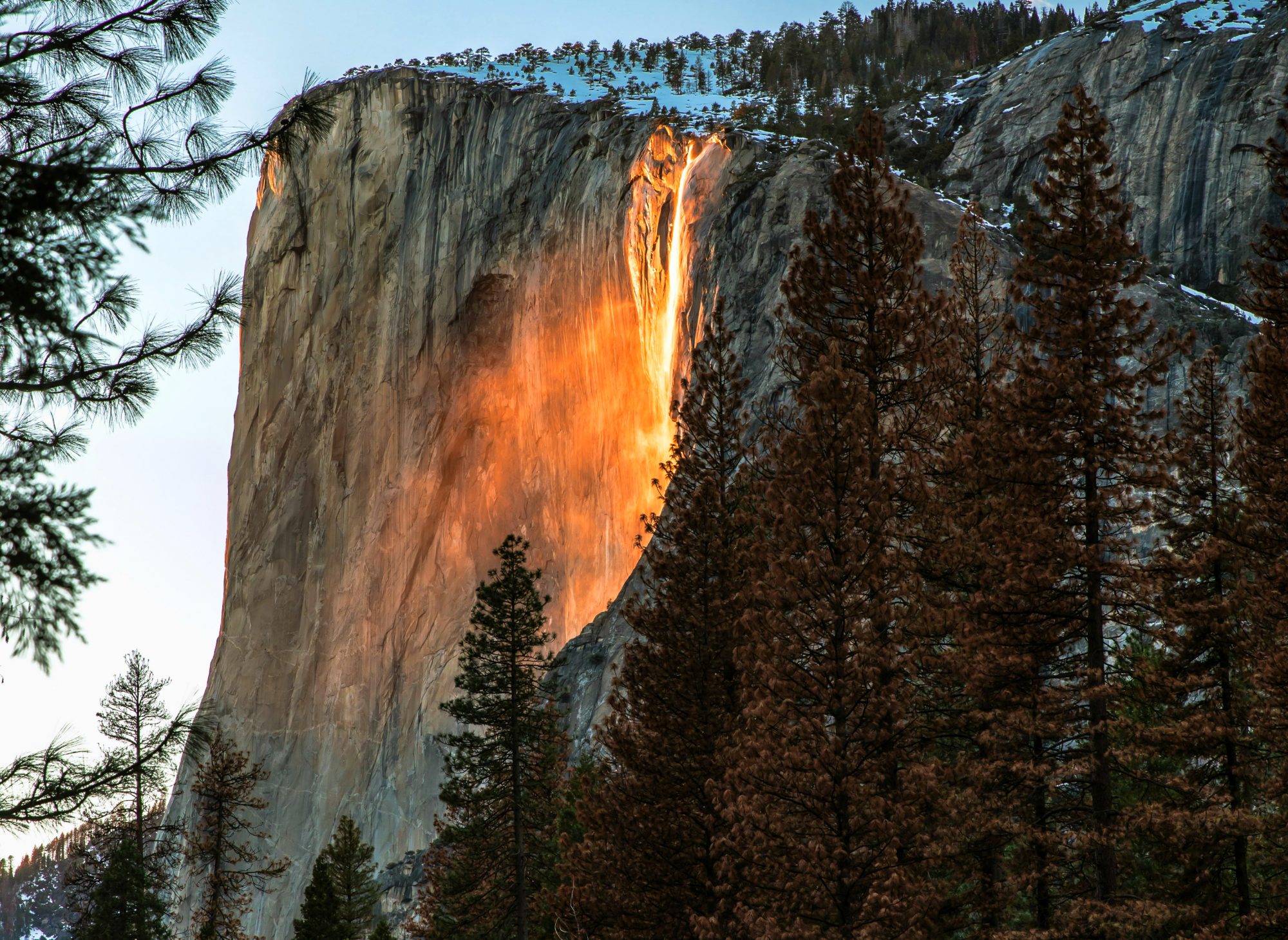 Yosemite Ateş Şelalesi (Firefall) - Fotoğraf Stephanie Hager /