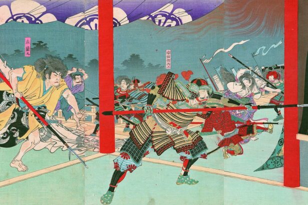 Honnō-ji Olayı, Meiji dönemi baskısı.