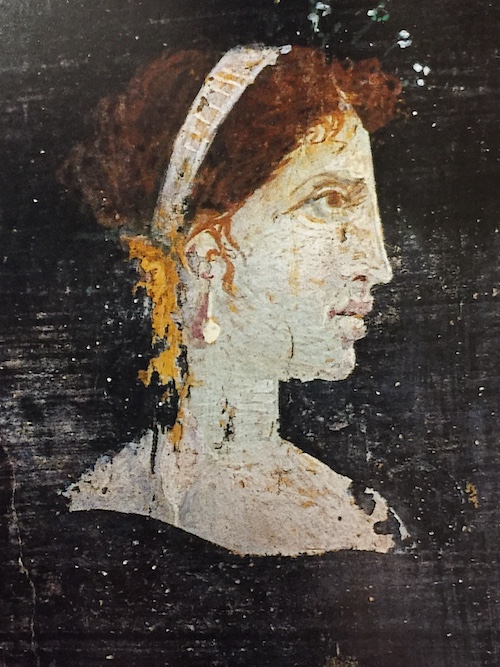 Herculaneum, İtalya'dan Mısırlı Kleopatra VII'nin ölümünden sonra yapılmış portresi