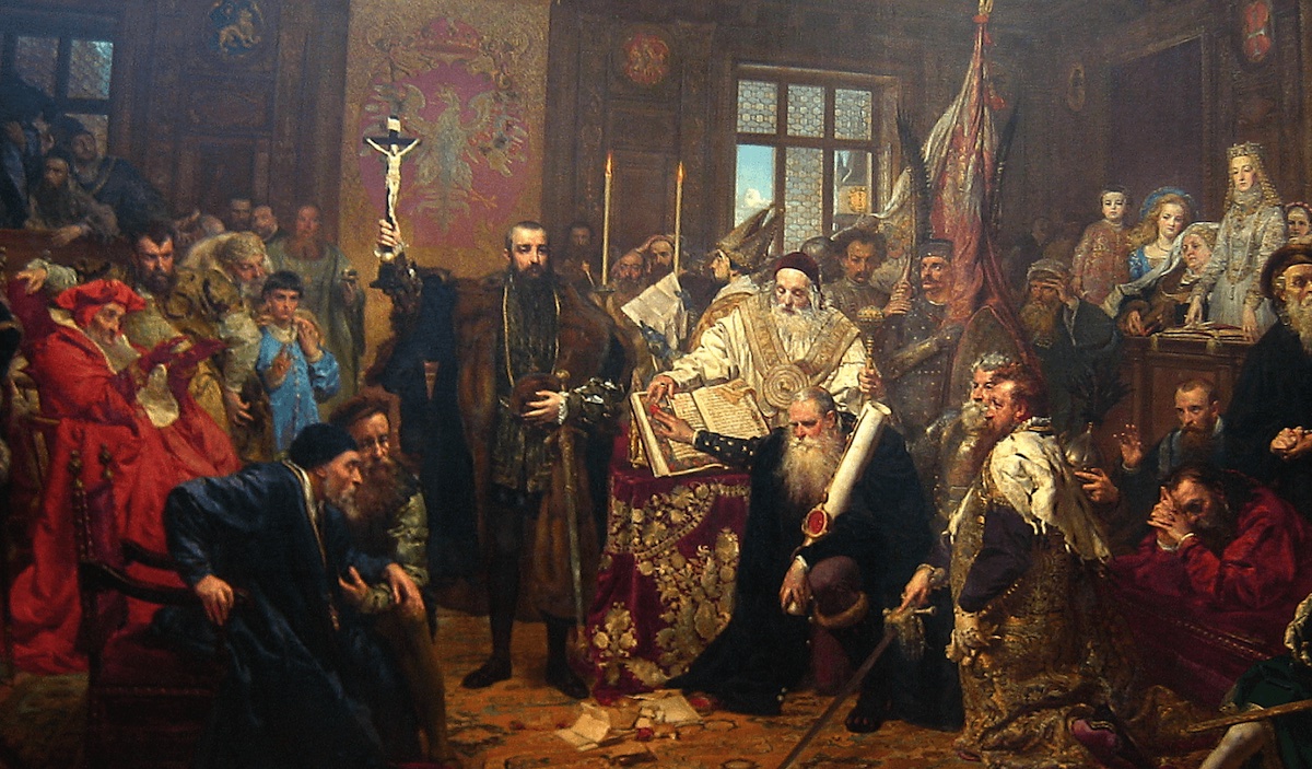 Jan Matejko'nun Lublin Birliği tablosu,