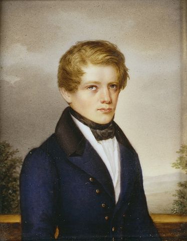Bismarck in 1836, at age 21
