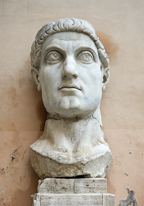 Konstantin Heykeli Başı, Capitoline Müzeleri
