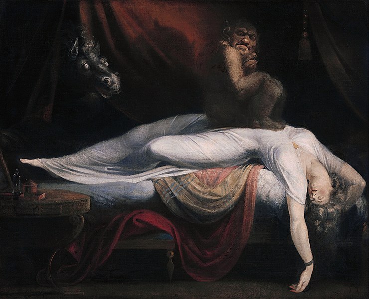 The Nightmare, 1781. Sanatçı: Henry Fuseli.
