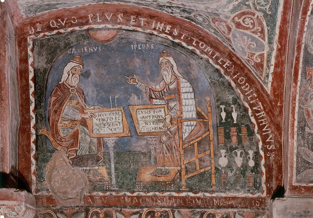 Galen ve Hipokrat, Bergama MS 129 - Roma MS 199.