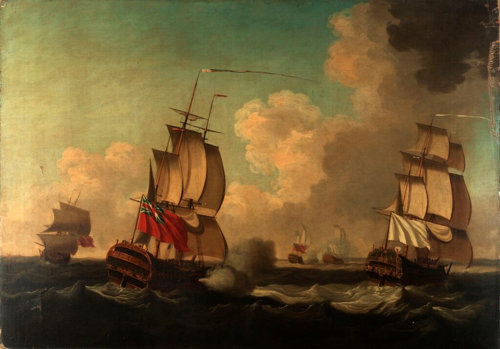 'Alcide' ve 'Lys' Gemilerinin Ele Geçirilmesi, 8 Haziran 1755