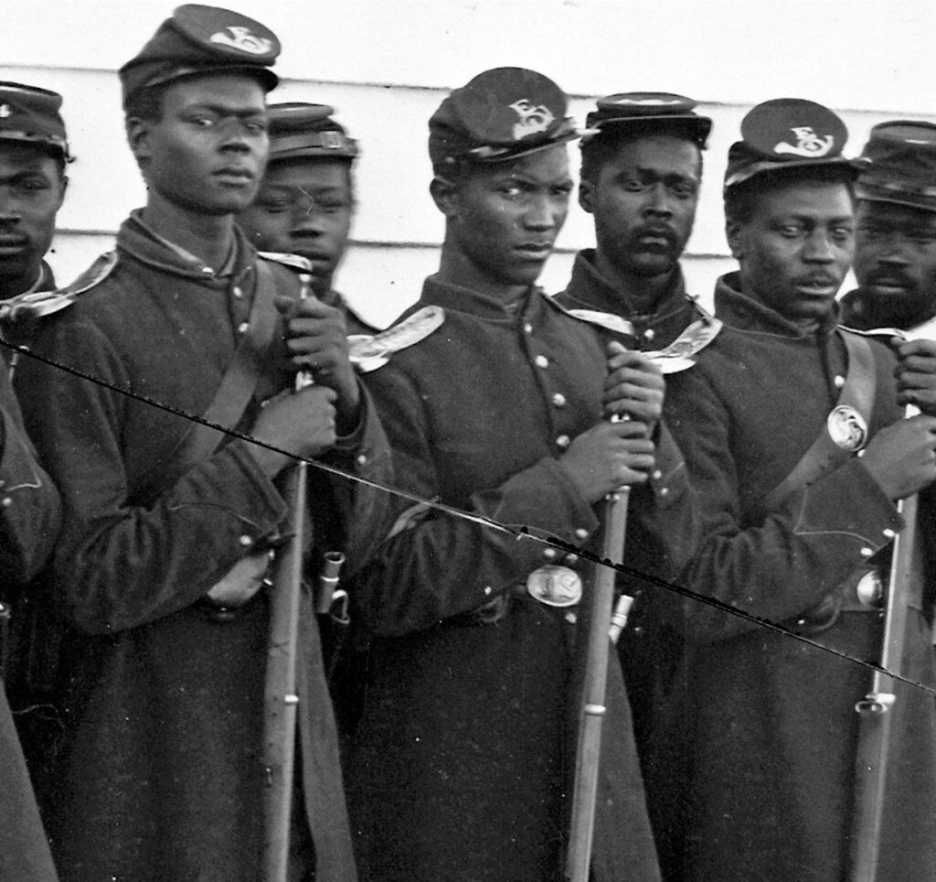 Dördüncü ABD Piyade Birliği, ABD Siyahi Birlikleri, 1864.