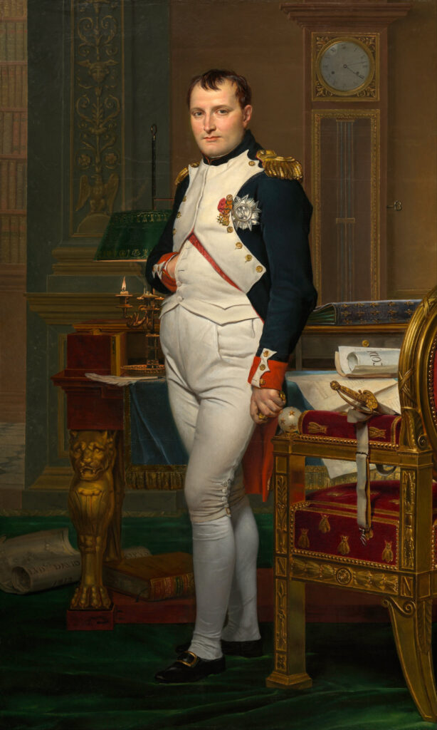 Tuileries'deki Çalışma Odasında İmparator Napolyon