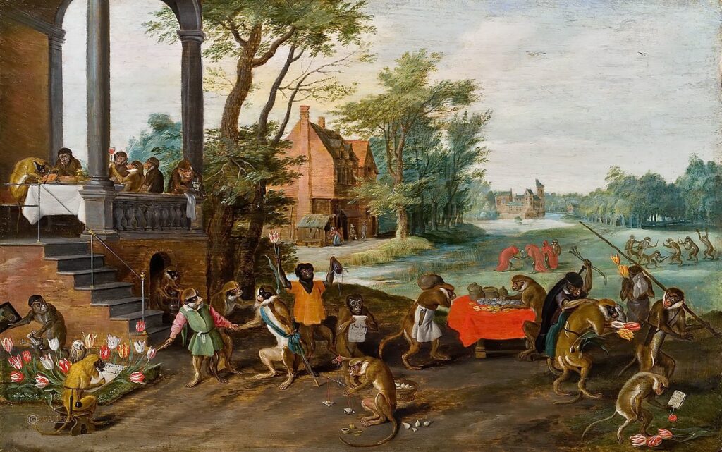 Genç Jan Brueghel - Lale Çılgınlığı Alegorisi