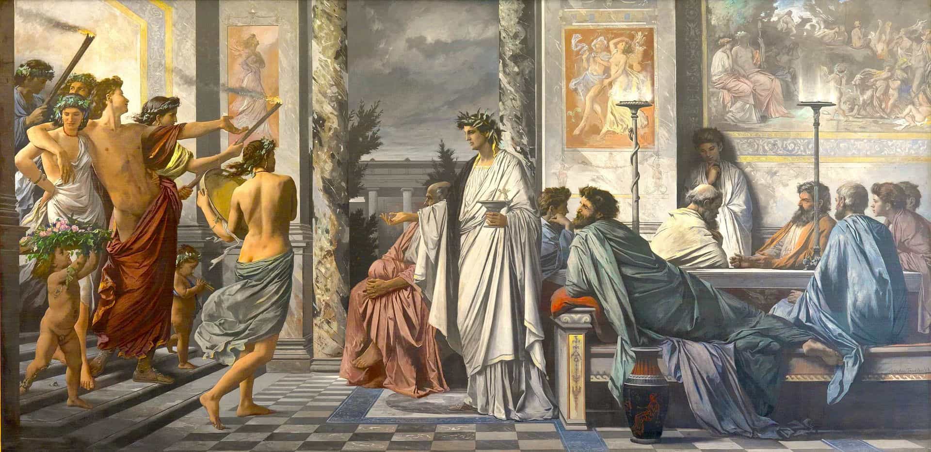 Anselm Feuerbach:Platon'un Symposion'u