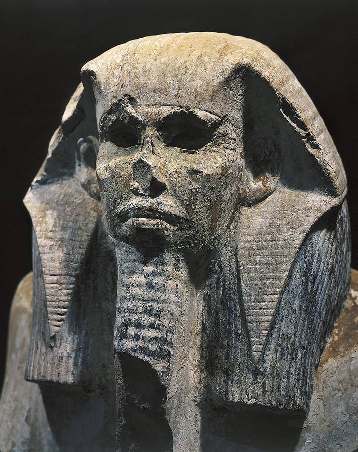 Zoser (Djoser) heykeli.