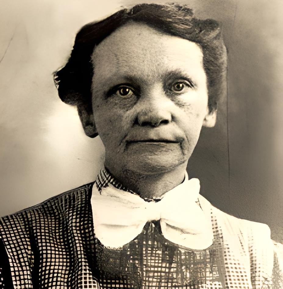 Amy Archer-Gilligan, 1901. Görsel: Bilinmiyor. Düzenleme. evrenatlasi.com