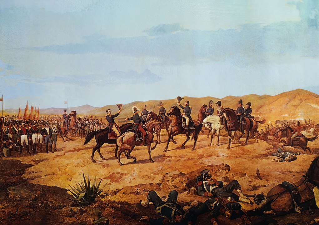 Martín Tovar y Tovar tarafından yapılan Ayacucho Muharebesi.