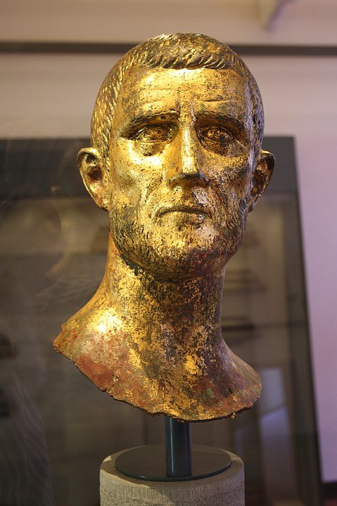 Eskiden Claudius Gothicus olarak tanımlanan Aurelianus büstü