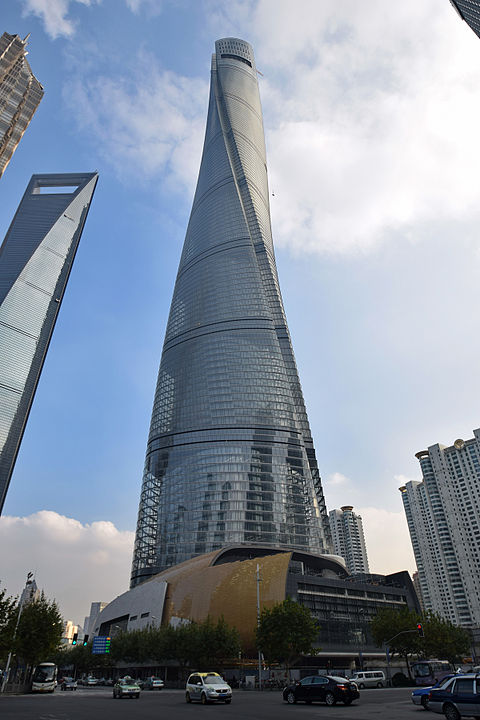 Şanghay Kulesi, Çin'in en yüksek binası