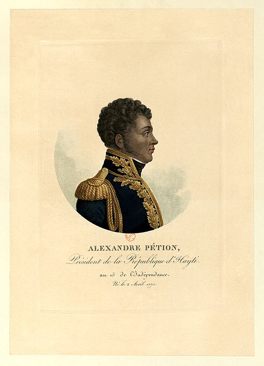 Alexandre Sabès Pétion (1770 - 1818), 1807'den ölümüne kadar Haïti Cumhuriyeti Cumhurbaşkanı.