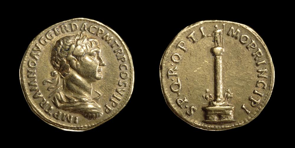 Trajan'ın altın sikkesi