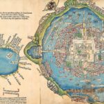 Nürnberg'den Tenochtitlan Haritası.