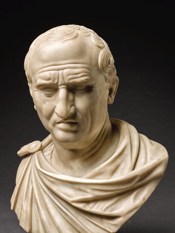 Marcus Tullius Cicero'nun İtalyan Mermer Büstü, 1800'ler, Sotheby's.