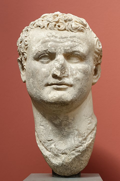 Vespasianus'un oğlu Titus'un büstü.