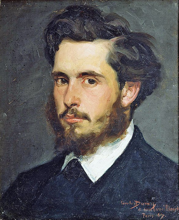 Claude Monet'nin Portresi, Carolus-Duran, yaklaşık 1867
