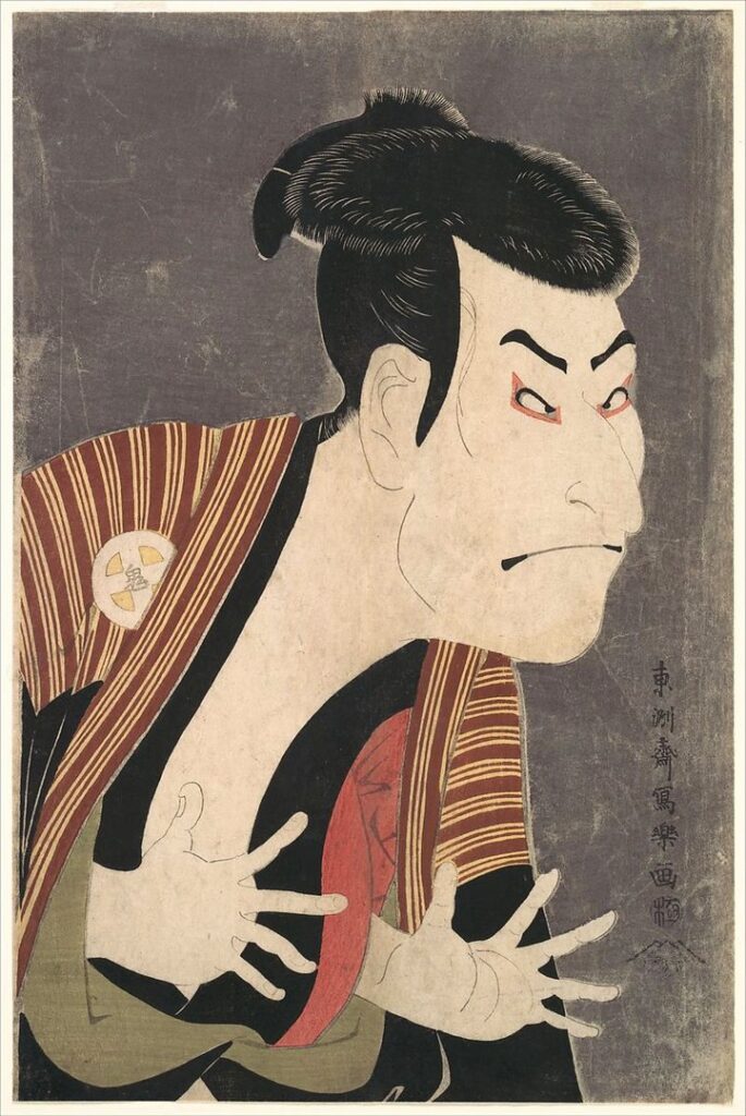 Ōtani Oniji III, Yakko Edobei Sharaku ukiyo-e
