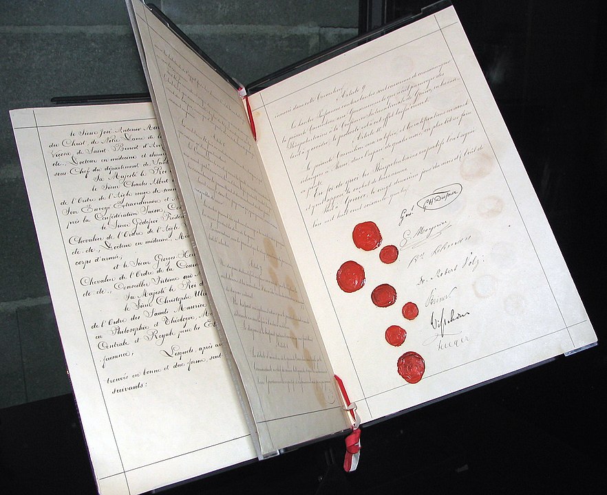  ilk Cenevre Sözleşmesi Ağustos 1864