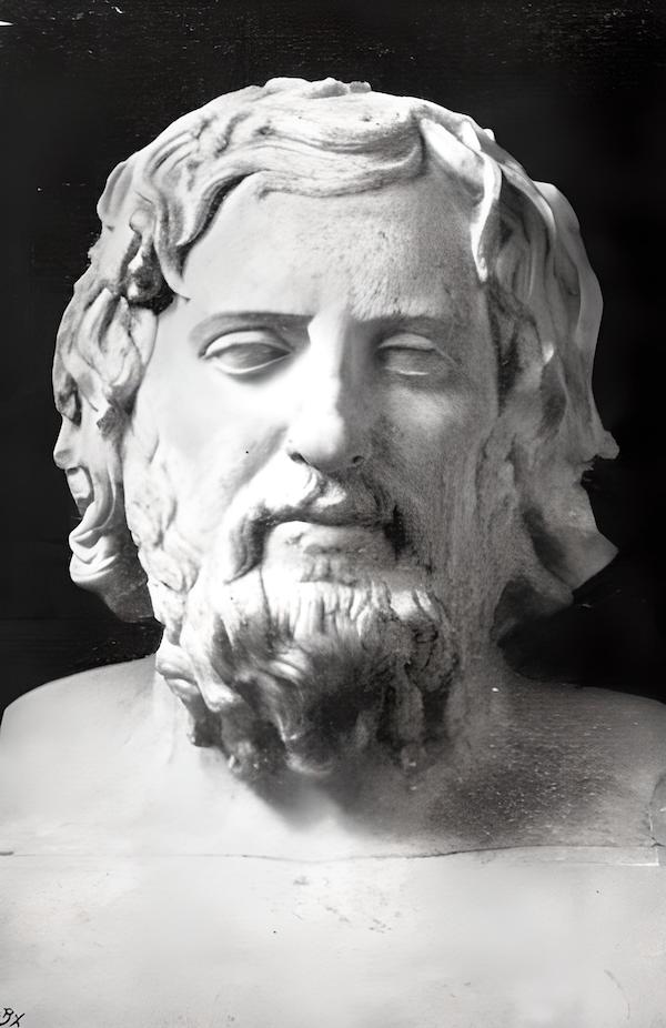 Yunan askeri lider, filozof ve tarihçi Atinalı Ksenofon.
