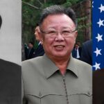 Kim Ailesi: Soldan sağa - Kim Il-sung, Kim Jong-il, Kim Jong-un