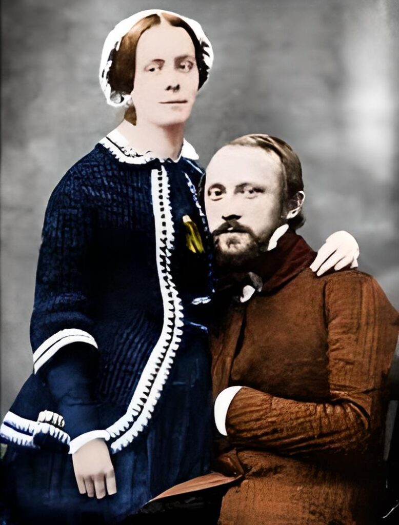 Rudolf Virchow ve karısı Rosa, 1850'lerin sonlarında evlendiler.