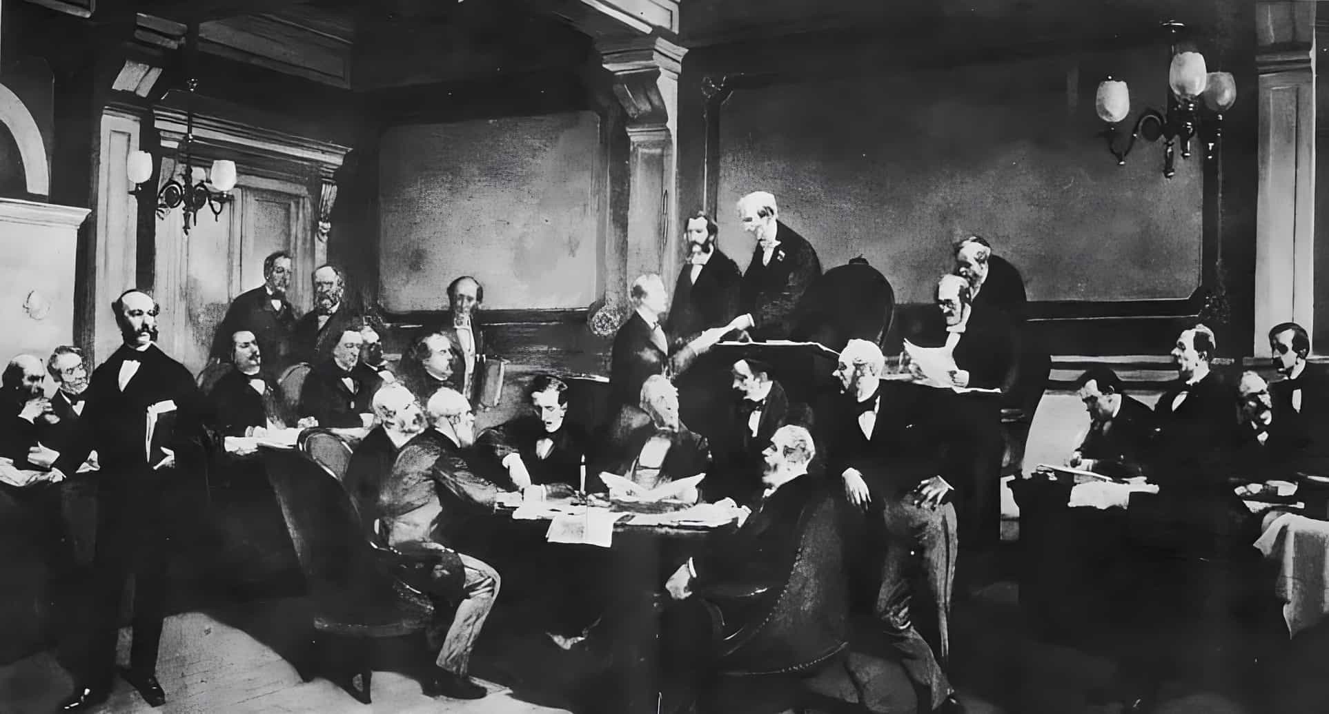 1864 ilk Cenevre Sözleşmesi'nin imzalanışı
