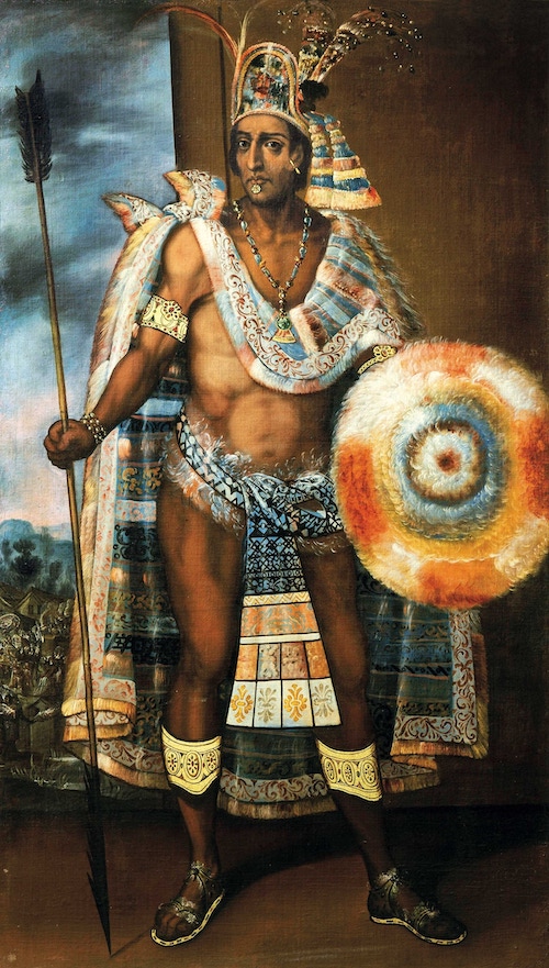 Cortés 1519'da Meksika'ya ilk geldiğinde Aztekleri İmparator Moctezuma yönetiyordu.
