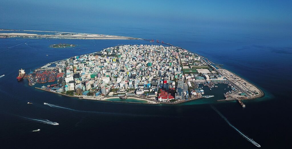 Maldivler, başkent Malé
