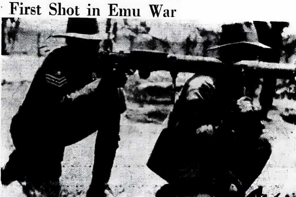 Daily News gazetesinin 3 Kasım 1932 tarihli sayısından savaşın bir fotoğrafı