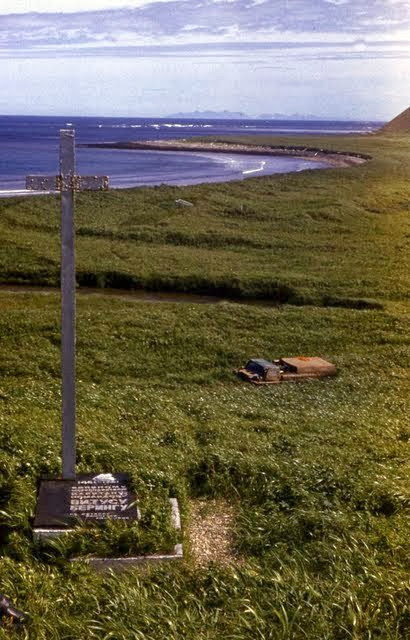 Vitus Bering'in Bering adasındaki mezarı