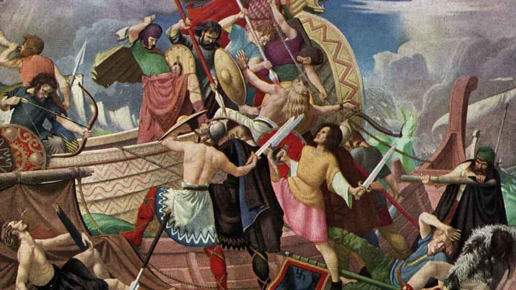 Kral Alfred, Edington Muharebesi'nde Vikinglerin yenilgiye uğratılması