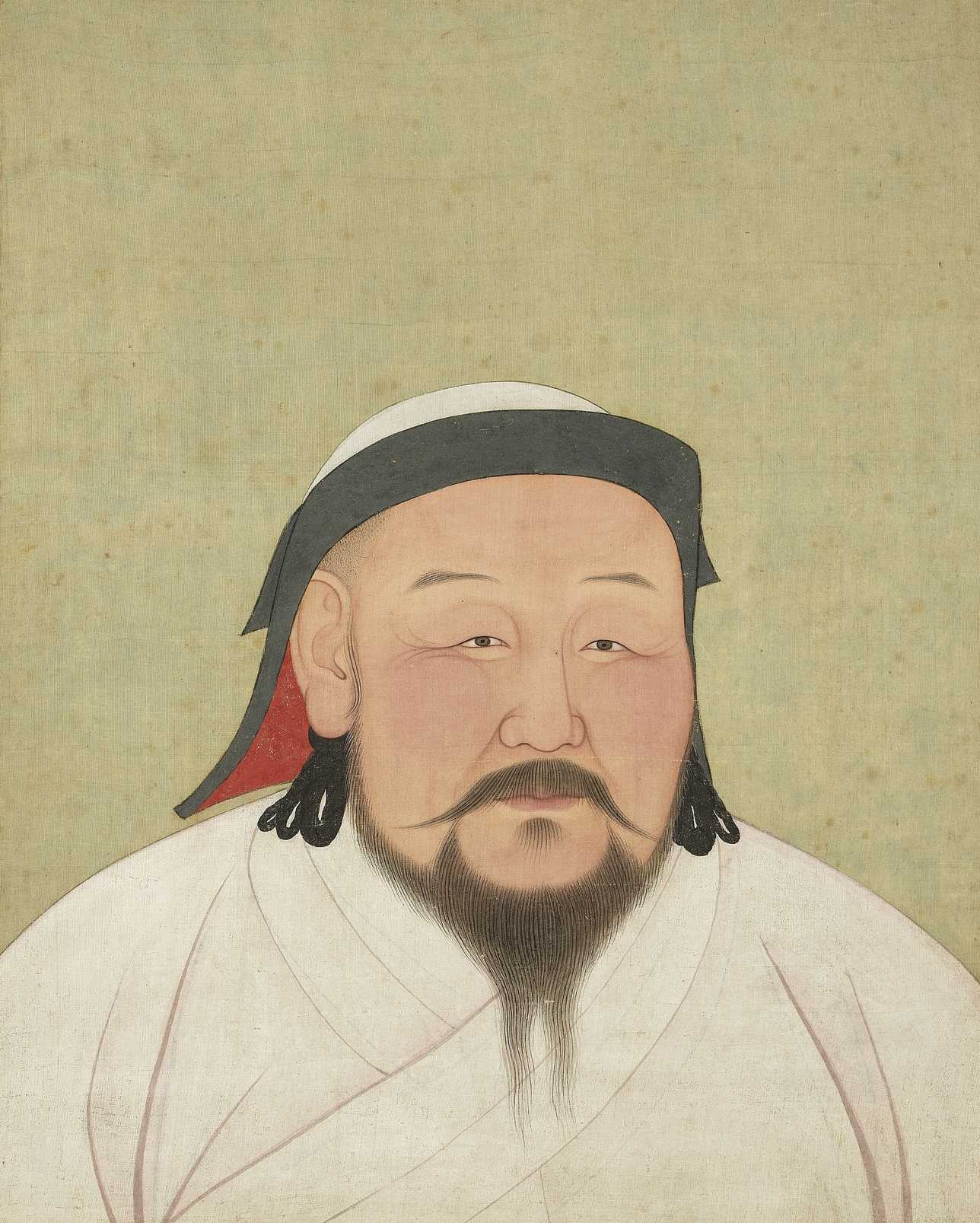 Kubilay Han'ın ölüm sonrası portresi.
