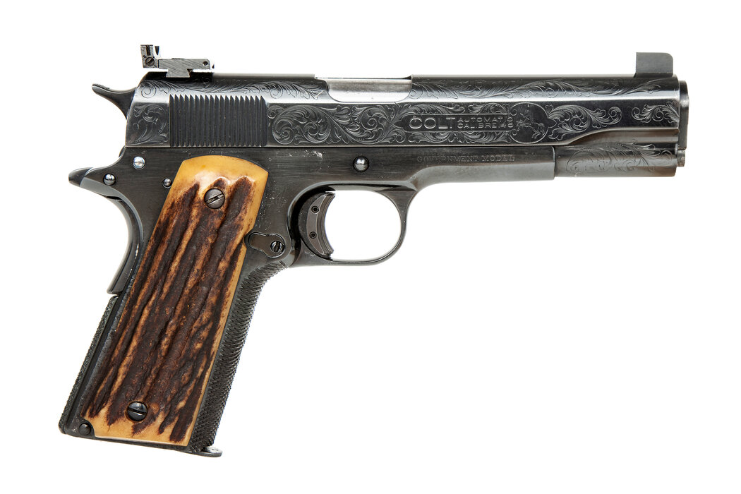 Al Capone'un "Favori" 0.45'lik tabancası.