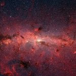 NASA'nın Spitzer Uzay Teleskobu'ndan Samanyolu galaksisindeki yüz binlerce yıldızı gösteren kızılötesi görüntü