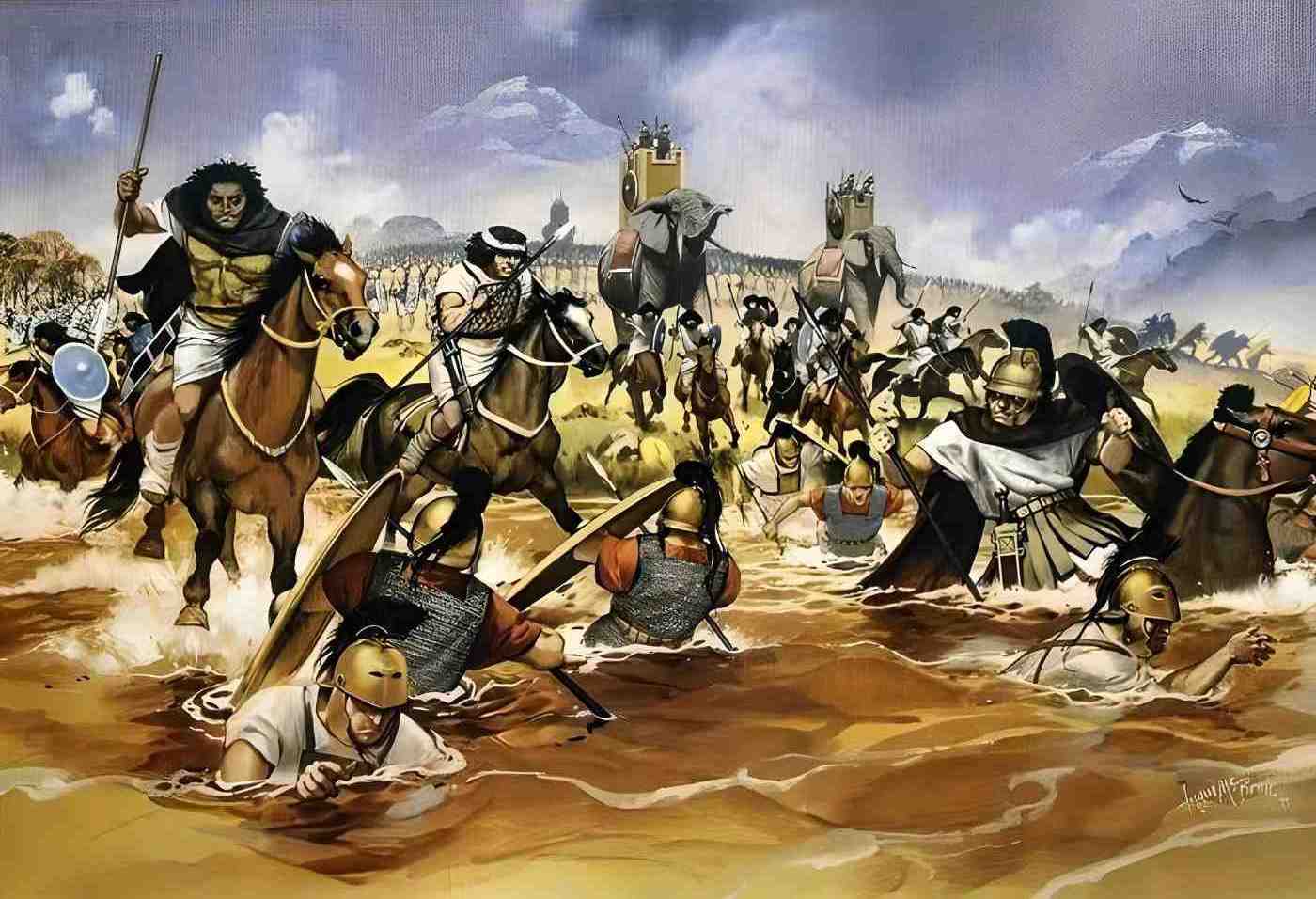 Trebia Nehri Muharebesi. Aralık, MÖ 218.