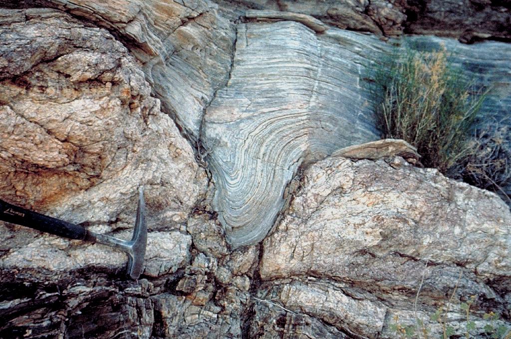 Metamorphic rocks. Image: AGI.