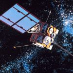 GOES-NEXT uzay aracının ilki olan GOES-I'in grafiği, 13 Nisan 1994'teki başarılı fırlatmanın ardından GOES 8 oldu.