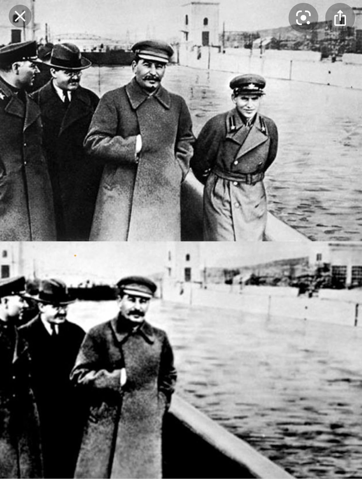 Nikolai Yezhov 1939'daki idamından sonra ortadan kaldırıldı. Resim: Kamu malı.