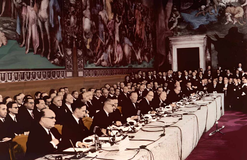 Roma Antlaşması veya AET Antlaşması, 1957.