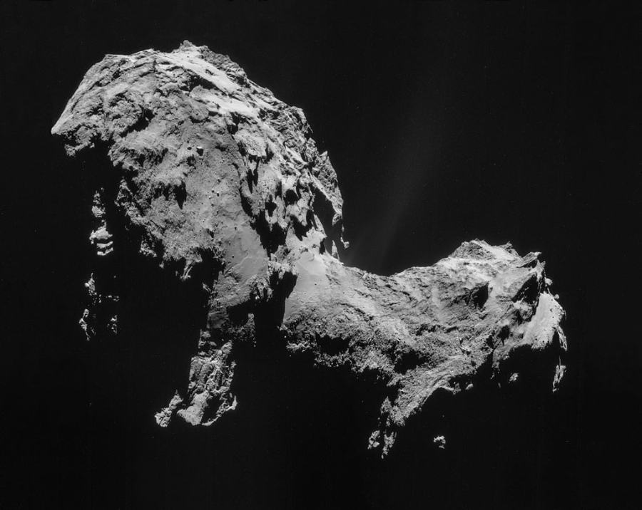 Rosetta uzay aracı 67P/Churyumov-Gerasimenko kuyruklu yıldızı