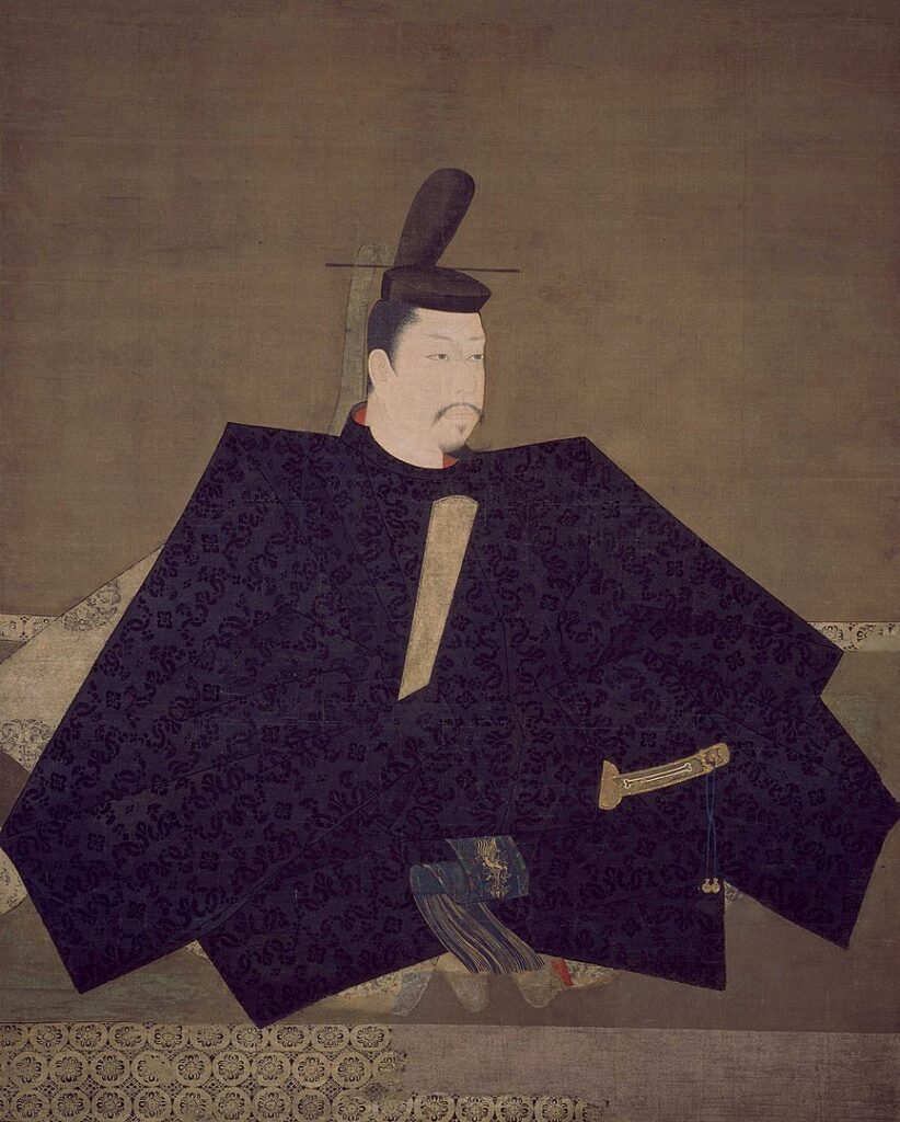 Minamoto no Yoritomo, Fujiwara no Takanobu'nun 1179 tarihli bir asma parşömeninden.