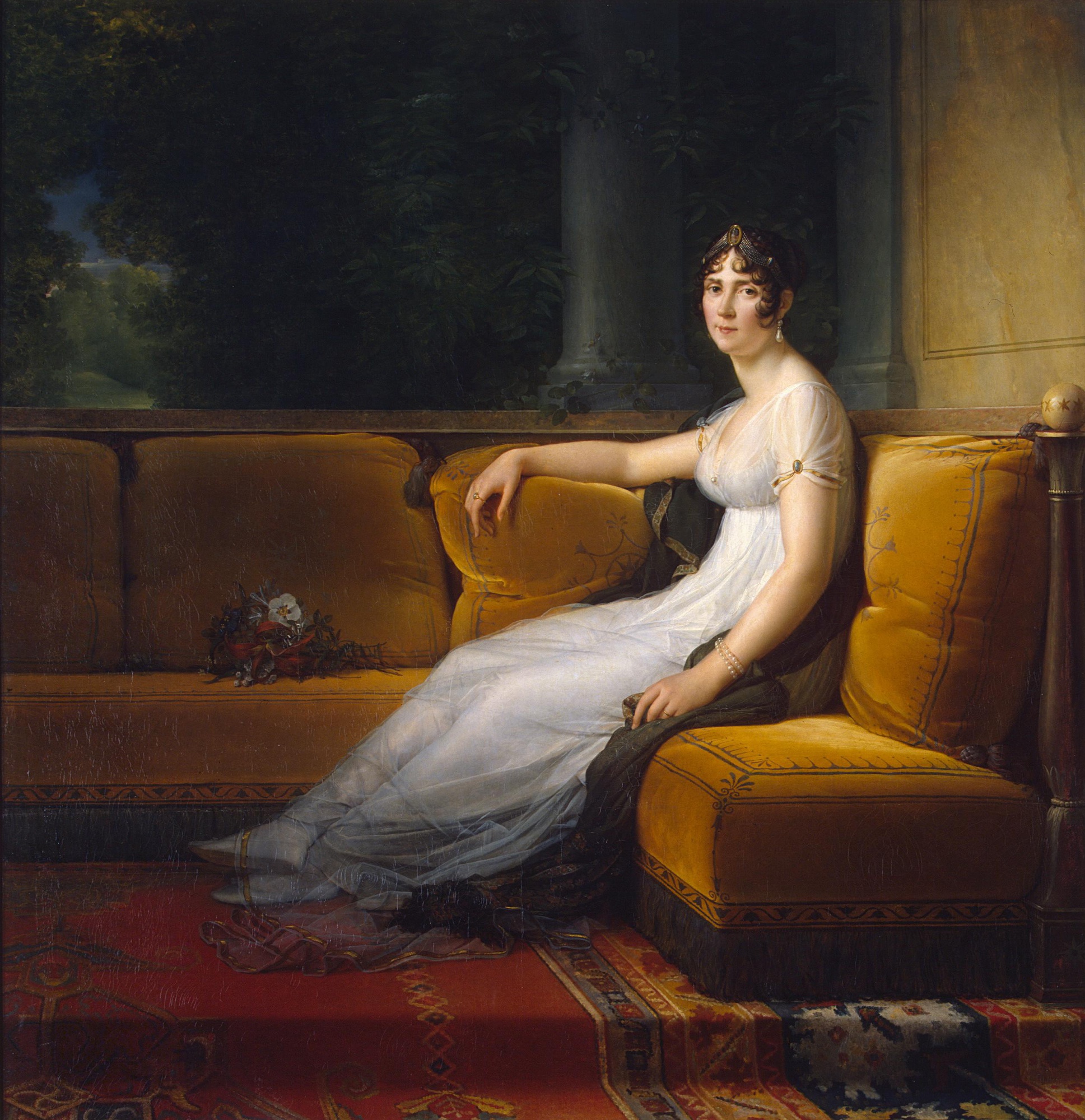 Joséphine, 1801'de Malmaison'da, François Gérard